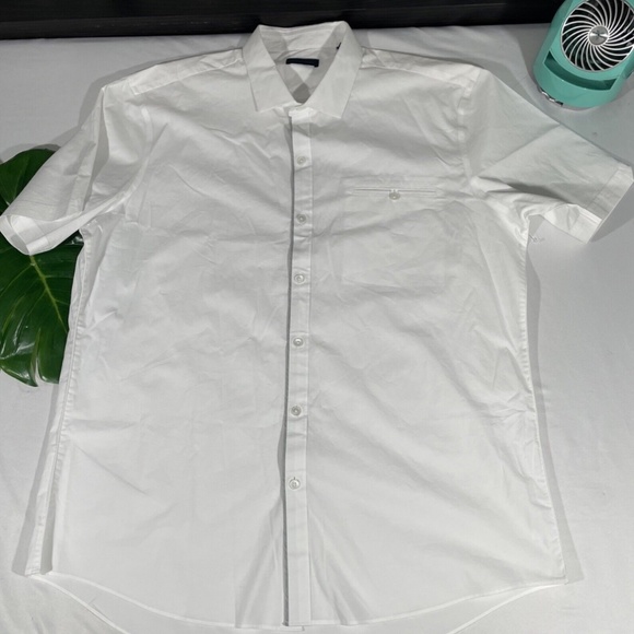NWD ZACHARY PRELL [ XL‎ ] Baumann Regular Fit Button Down Shirt White - Picture 7 of 12
